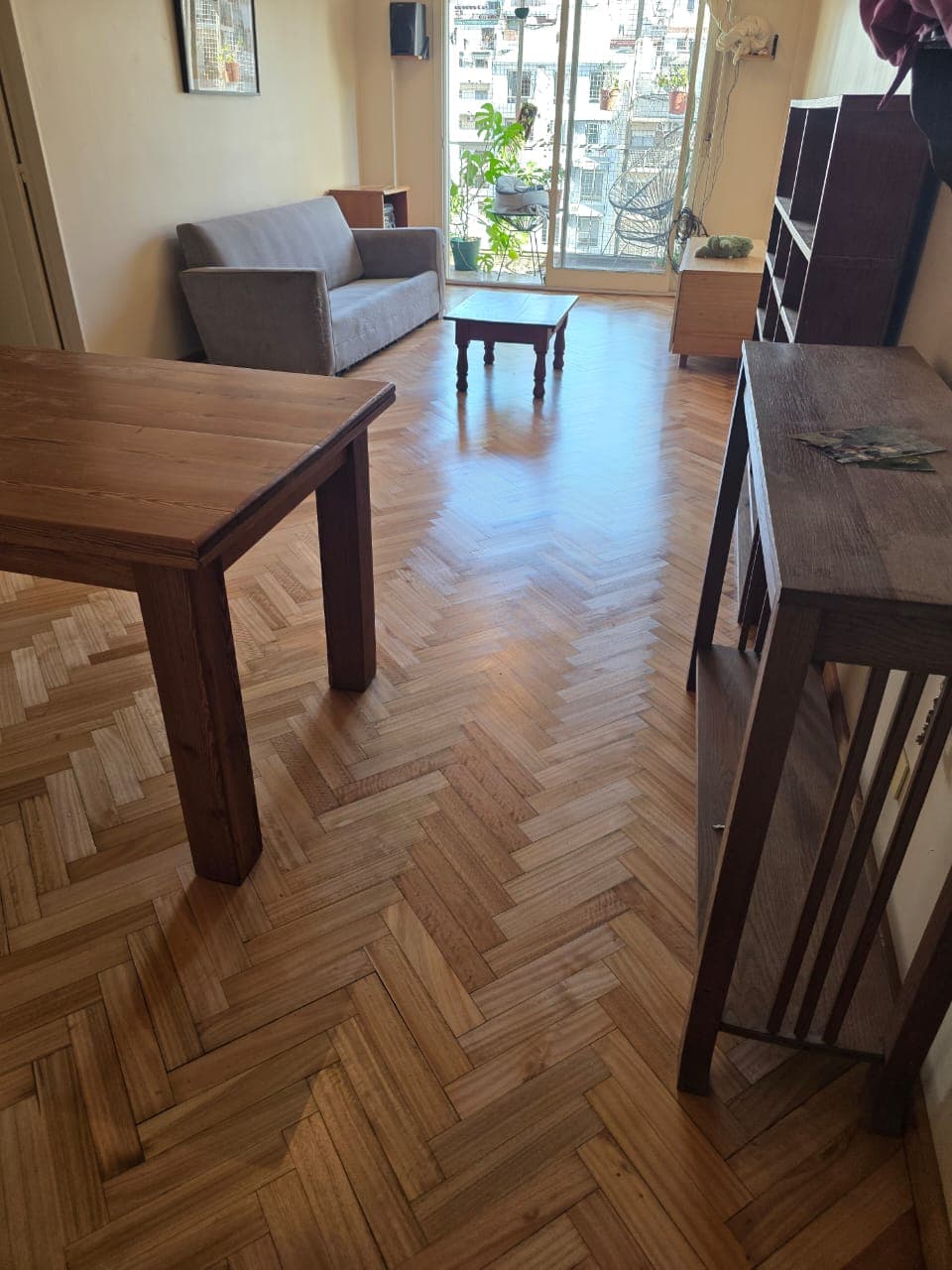 Pulido e hidrolaqueado de 33m2 — Villa del Parque
